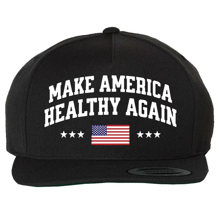 Make America Healthy Again Maha Wool Snapback Cap