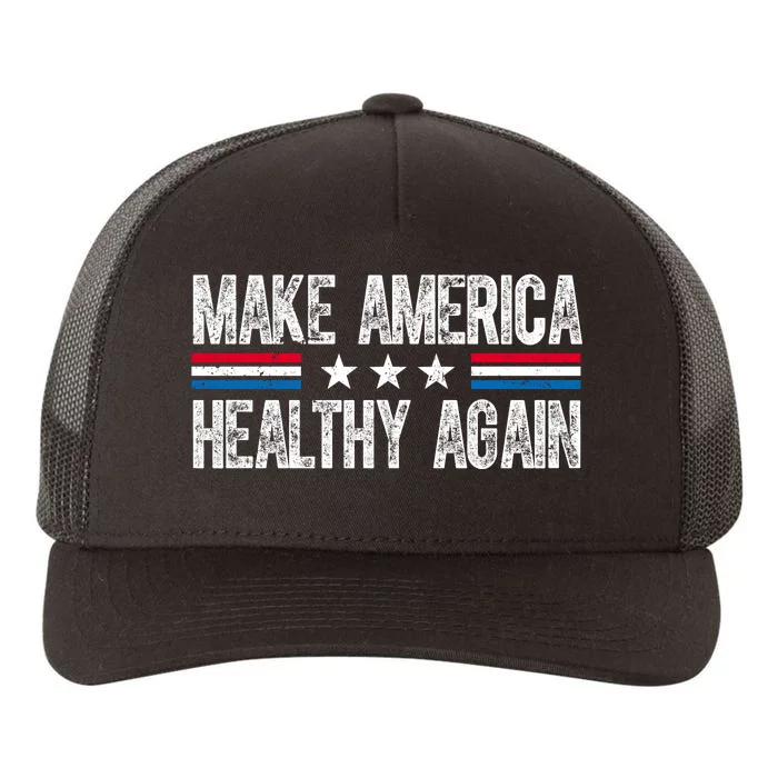 Make America Healthy Again Trump Kennedy Vintage Yupoong Adult 5-Panel Trucker Hat