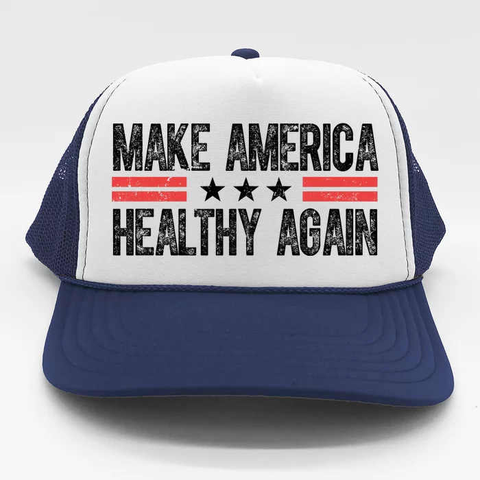 Make America Healthy Again Pro Trump Vintage Election Trucker Hat