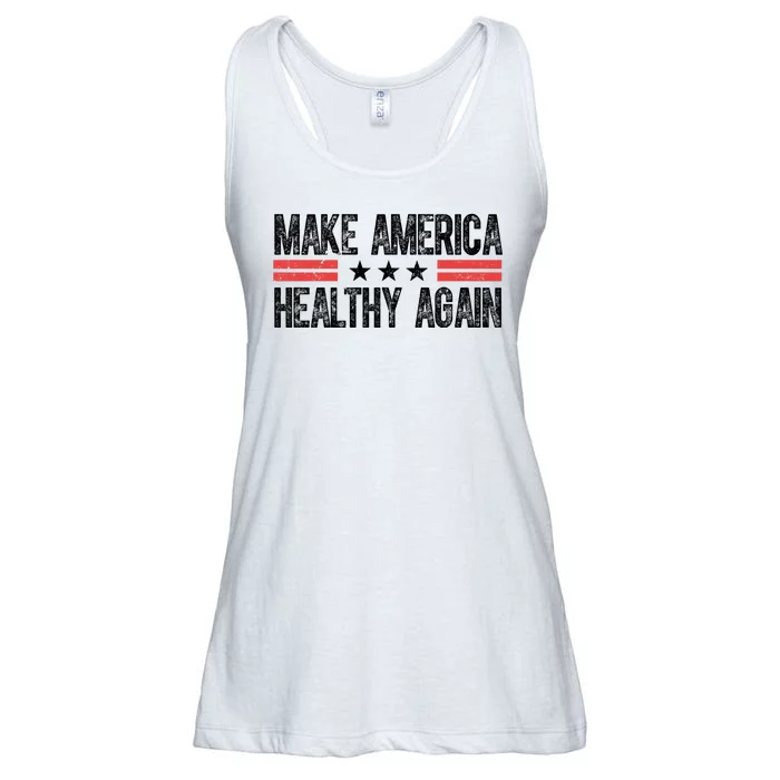 Make America Healthy Again Pro Trump Vintage Election Ladies Essential Flowy Tank