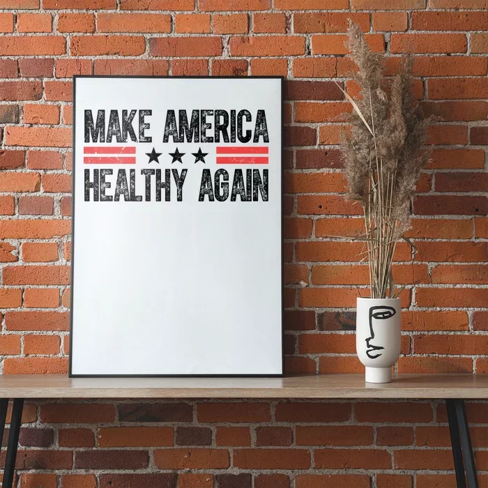 Make America Healthy Again Pro Trump Vintage Election Poster