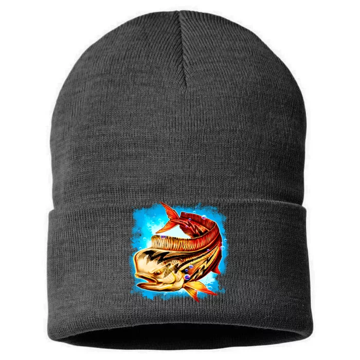 Mahi Hot Rod Fish Sustainable Knit Beanie