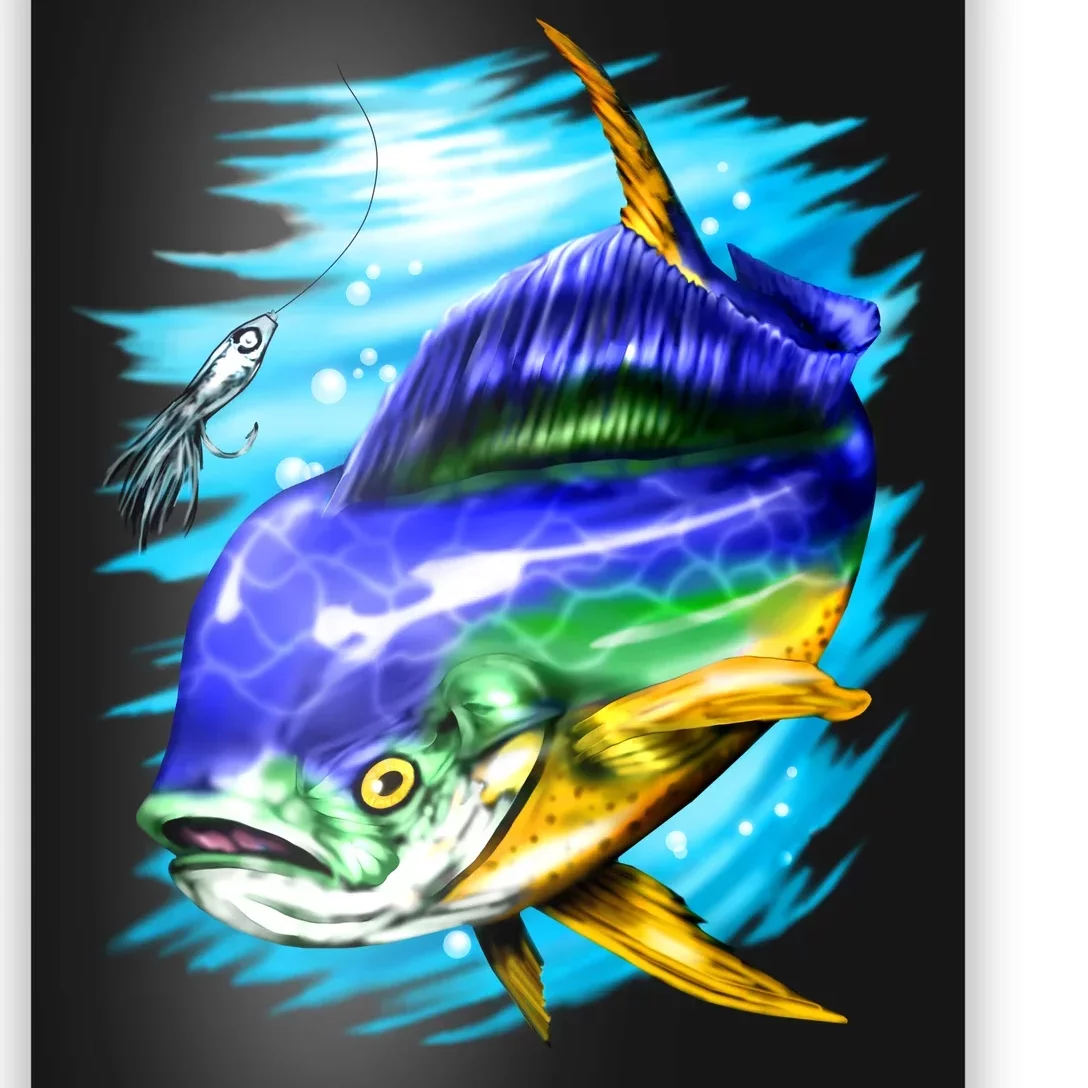 Mahi Mahi Fish Poster