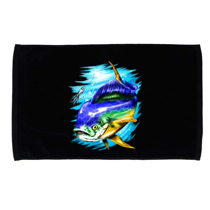 Mahi Mahi Fish Microfiber Hand Towel