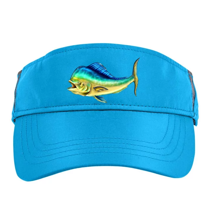 Mahi Mahi Side View Adult Drive Performance Visor