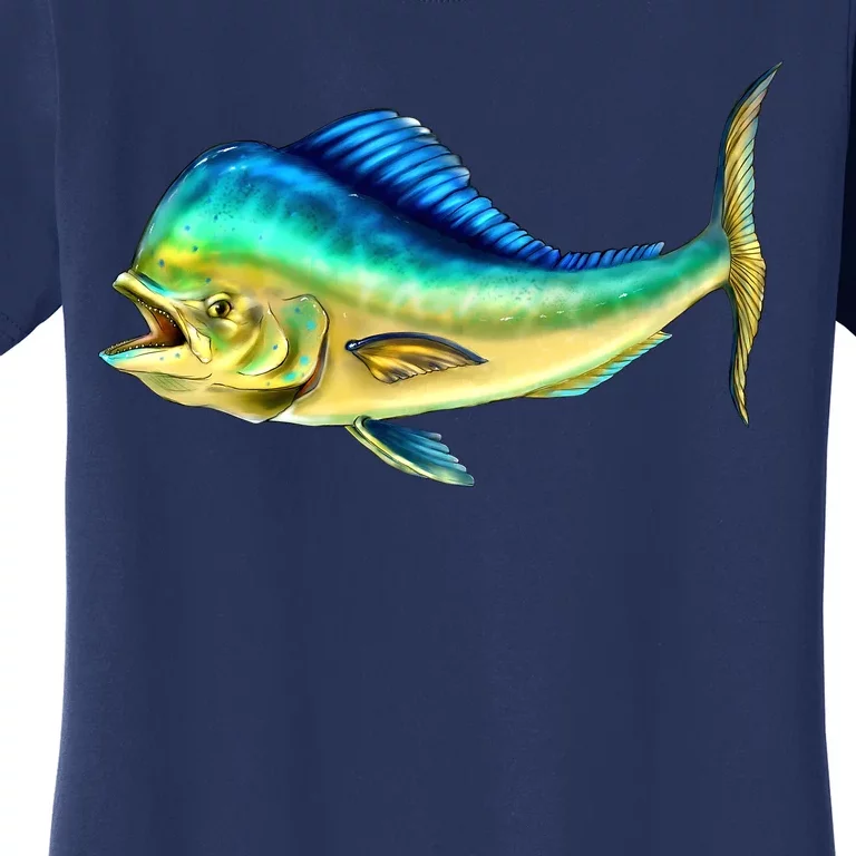 Mahi Mahi Side View Women's T-Shirt