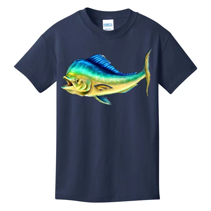 Mahi Mahi Side View Kids T-Shirt