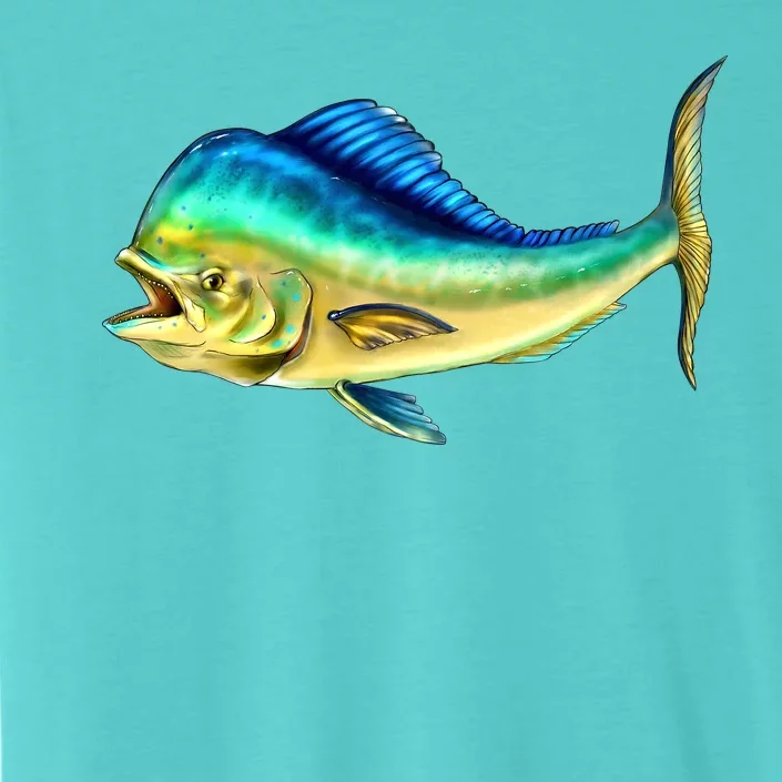 Mahi Mahi Side View ChromaSoft Performance T-Shirt