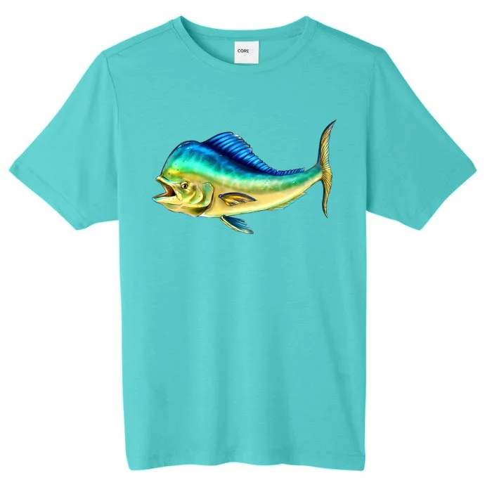 Mahi Mahi Side View ChromaSoft Performance T-Shirt