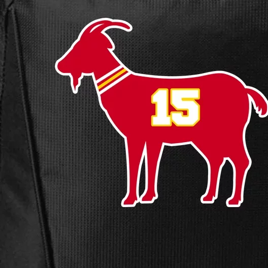 Mahomes Goat G.O.A.T Football Fan City Backpack