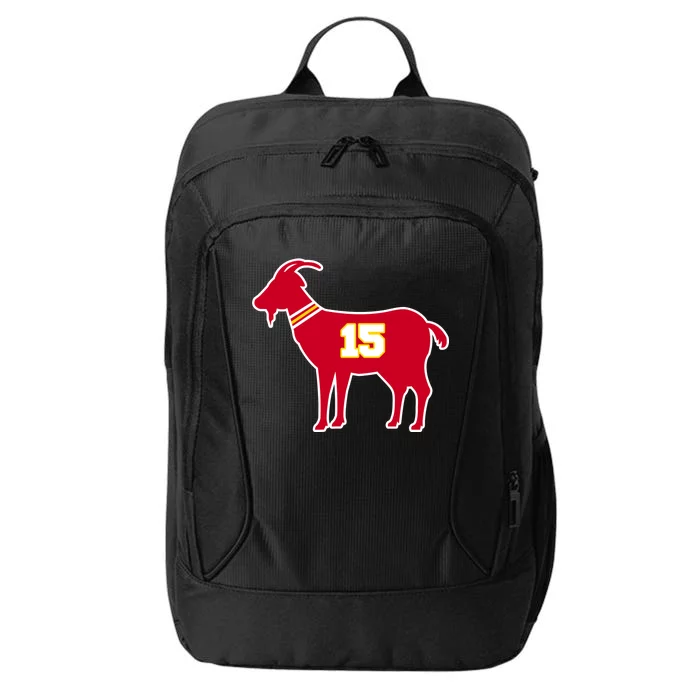 Mahomes Goat G.O.A.T Football Fan City Backpack