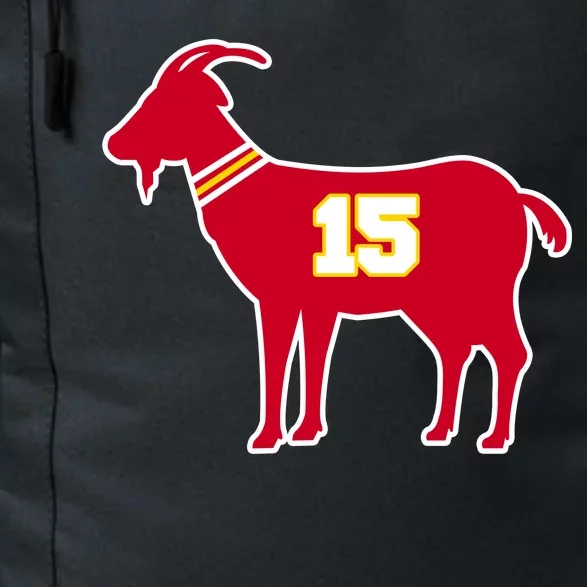 Mahomes Goat G.O.A.T Football Fan Daily Commute Backpack