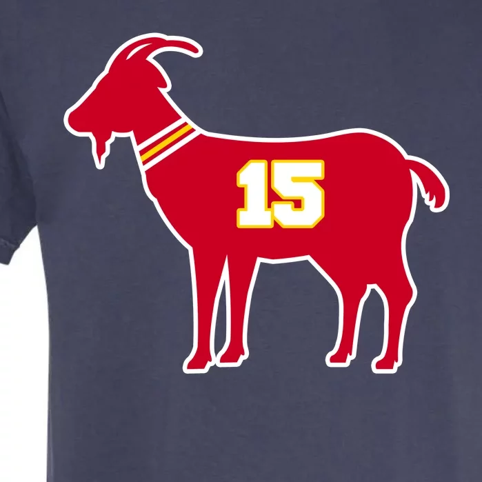 Mahomes Goat G.O.A.T Football Fan Garment-Dyed Heavyweight T-Shirt