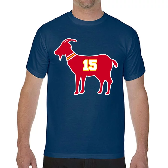 Mahomes Goat G.O.A.T Football Fan Comfort Colors T-Shirt