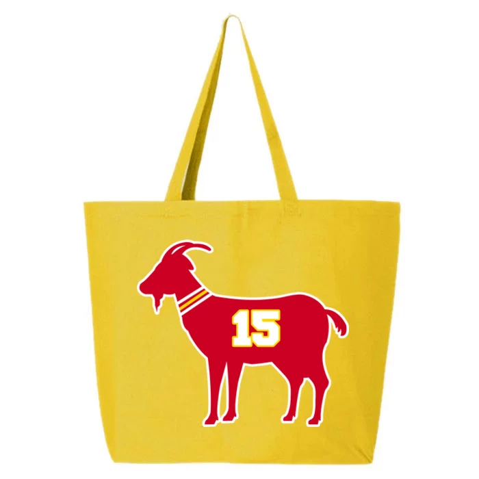 Mahomes Goat G.O.A.T Football Fan 25L Jumbo Tote