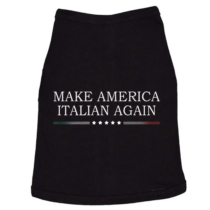 Make America Italian Again Doggie Tank