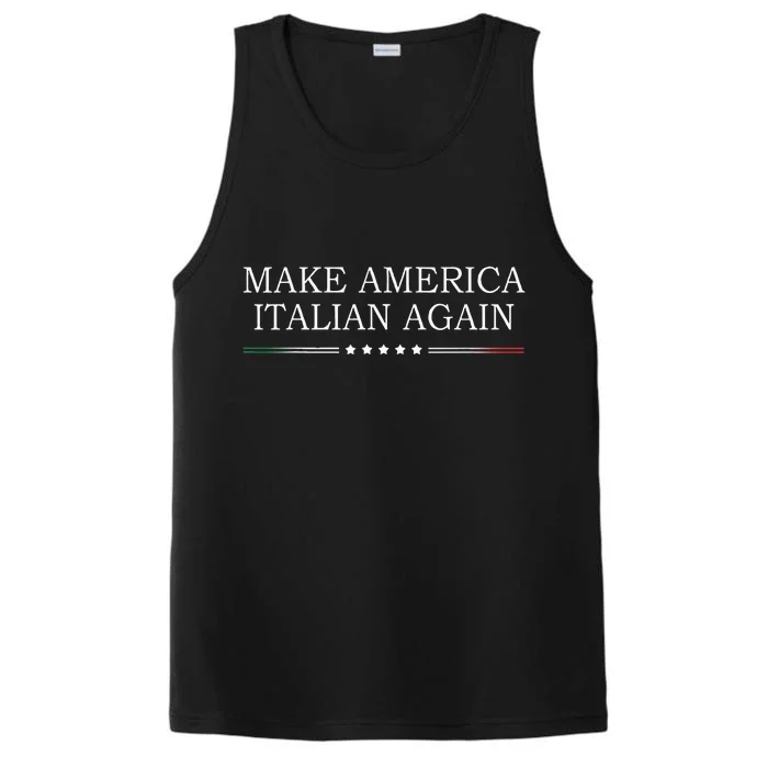 Make America Italian Again Performance Tank