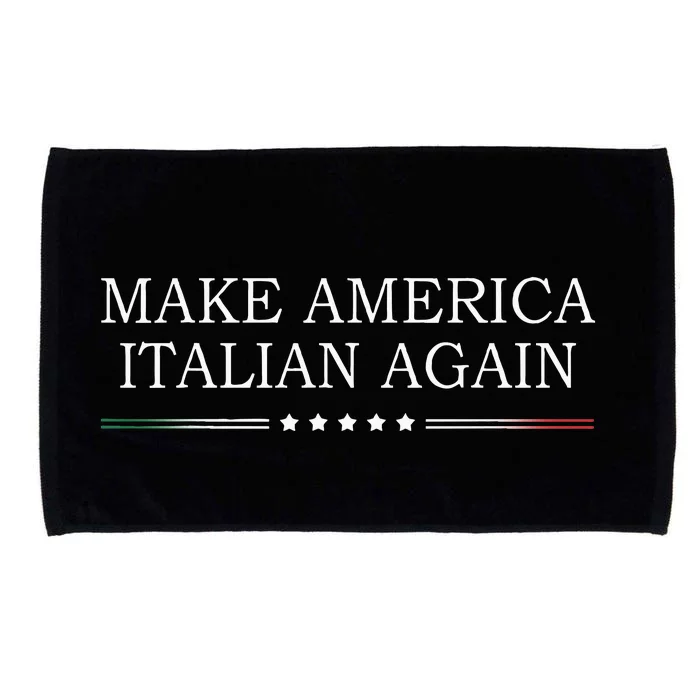 Make America Italian Again Microfiber Hand Towel