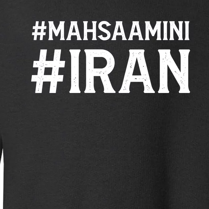 Mahsa Amini Iran Justice Toddler Sweatshirt