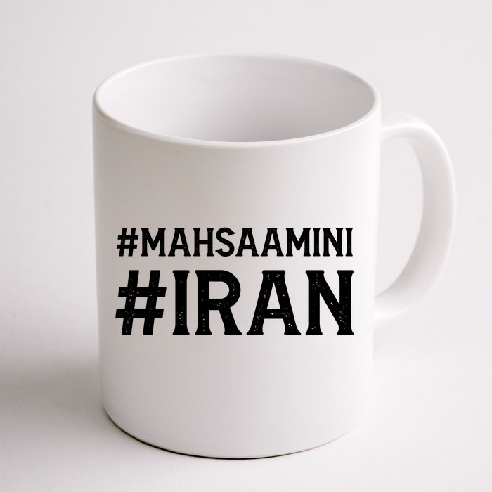 Mahsa Amini Iran Justice Front & Back Coffee Mug