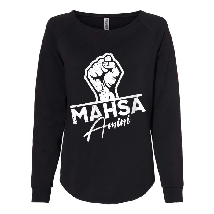 Mahsa Amini Iran MAHSAAMINI Womens California Wash Sweatshirt