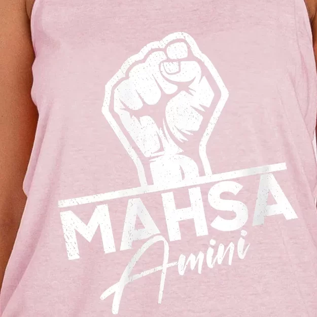 Mahsa Amini Iran MAHSAAMINI Women's Knotted Racerback Tank