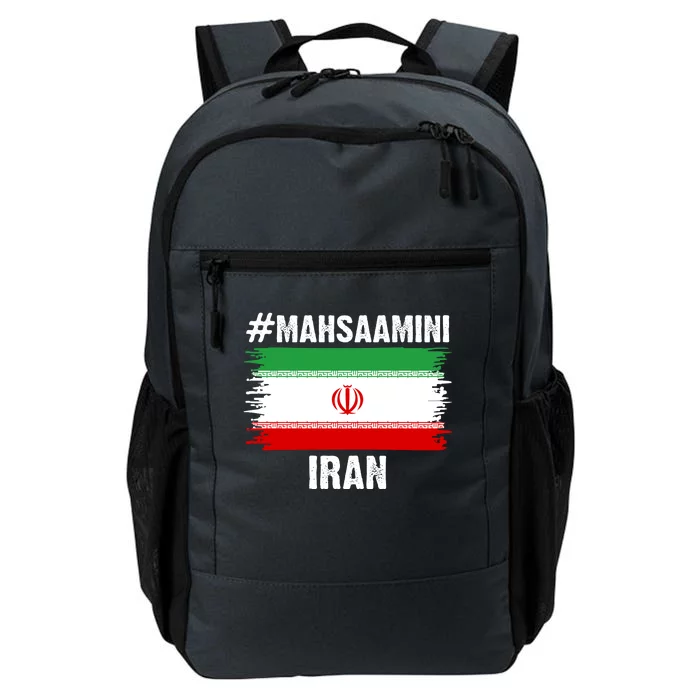 Mahsa Amini Iran Flag Support Womens Rights Daily Commute Backpack