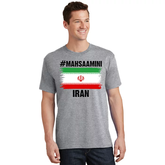 Mahsa Amini Iran Flag Support Womens Rights T-Shirt