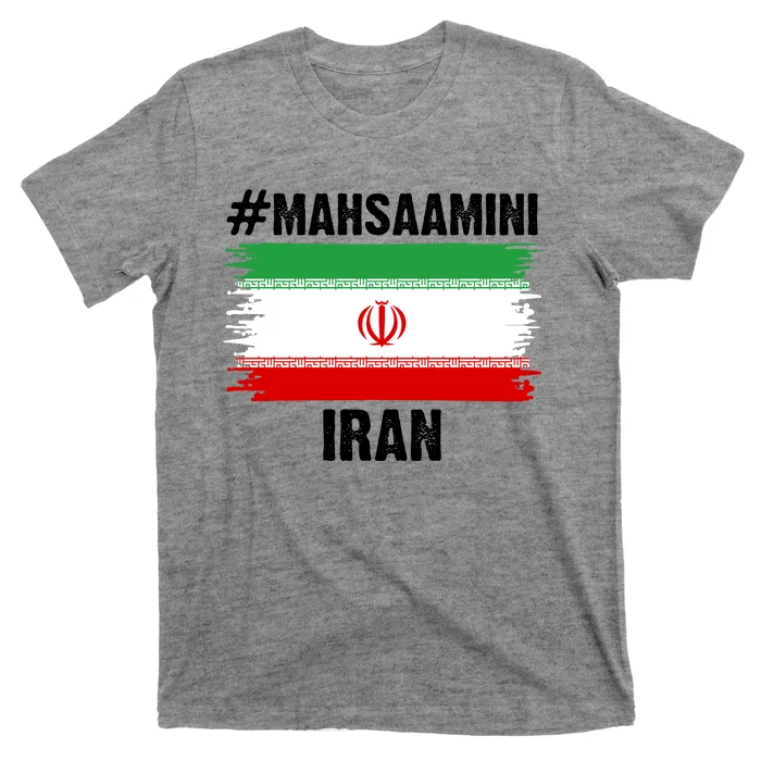 Mahsa Amini Iran Flag Support Womens Rights T-Shirt