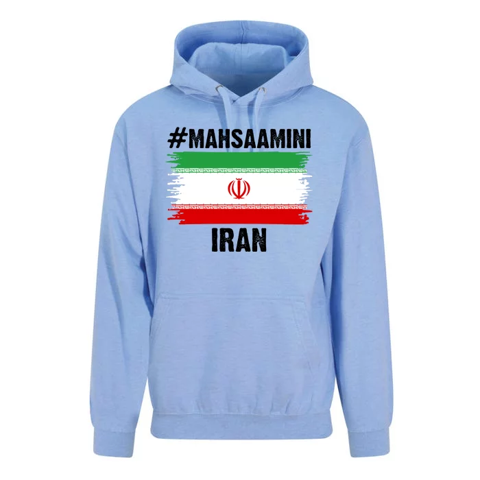 Mahsa Amini Iran Flag Support Womens Rights Unisex Surf Hoodie