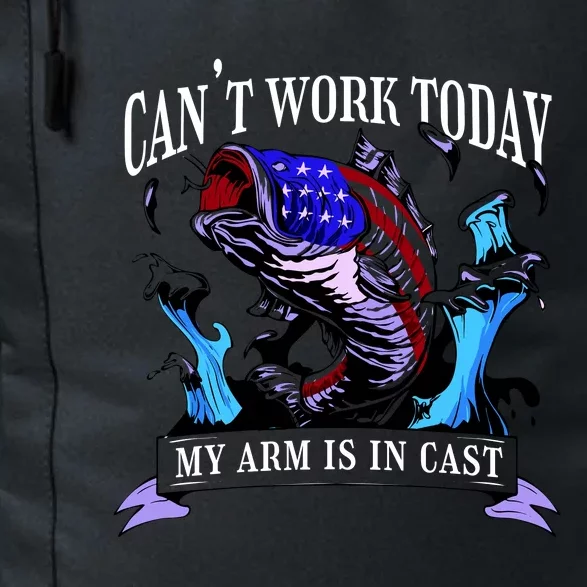 My Arm Is In A Cast Fishing USA Daily Commute Backpack