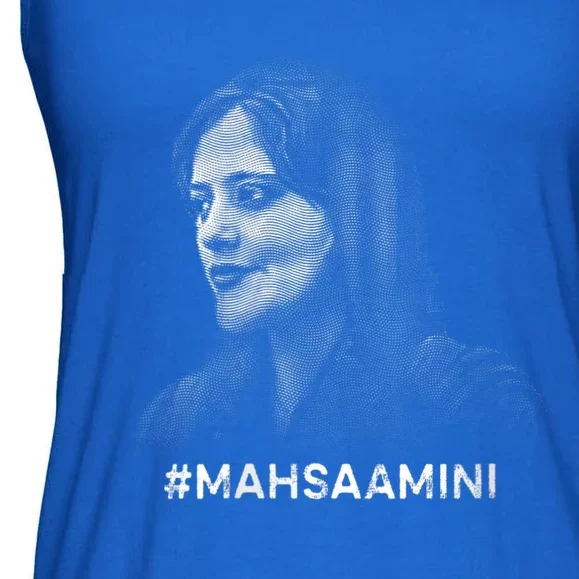 Mahsa Amini Iran #MAHSAAMINI Ladies Essential Flowy Tank