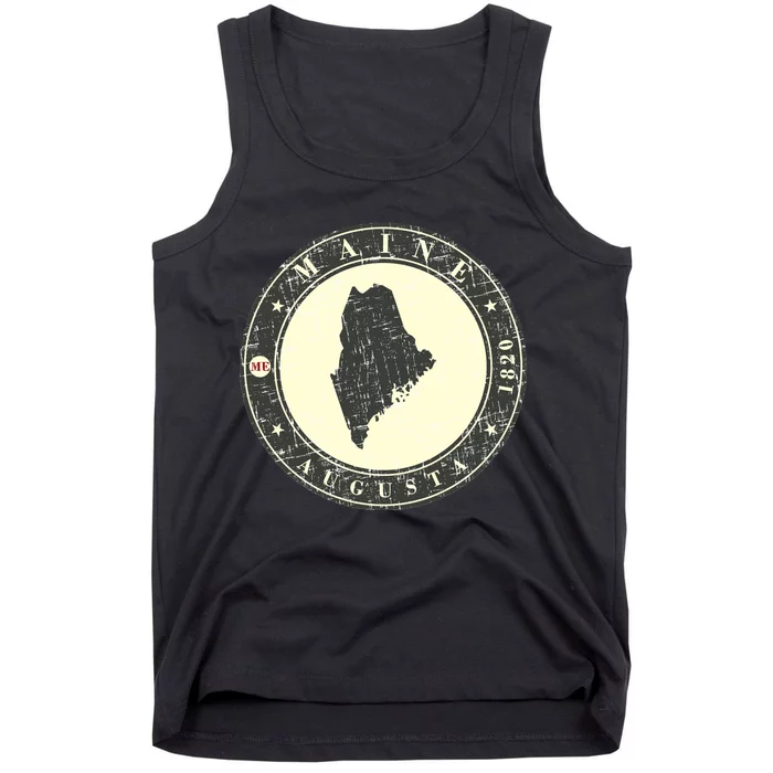 Maine Augusta Retro Tank Top