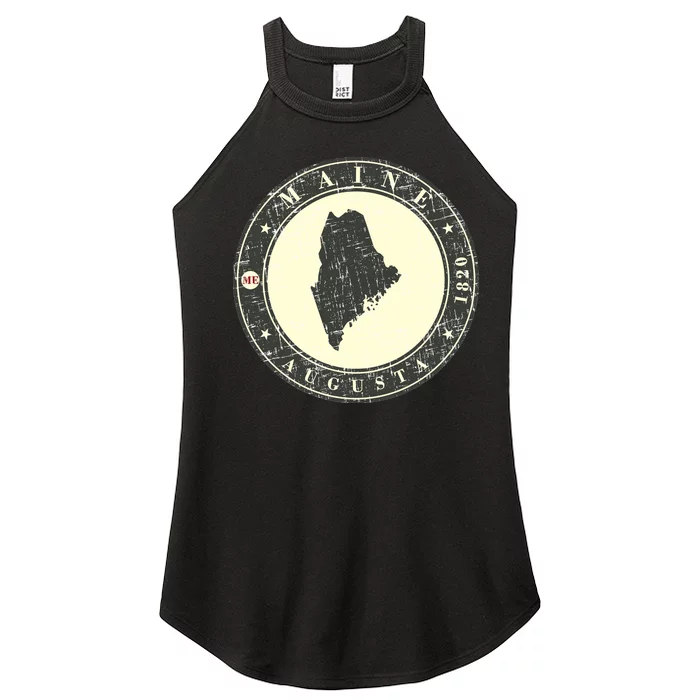 Maine Augusta Retro Women’s Perfect Tri Rocker Tank