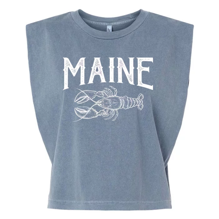 Maine Lobster Garment-Dyed Women's Muscle Tee