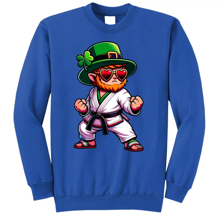 Martial Arts Judo Karate Leprechaun St Patricks Day Tall Sweatshirt