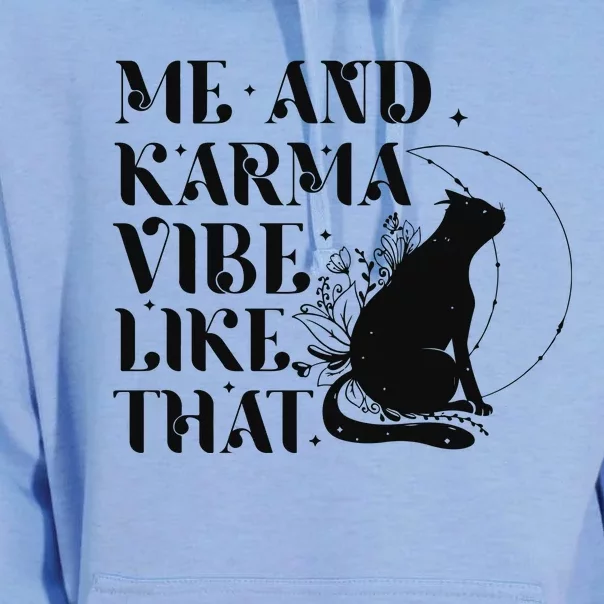 Me And Karma Vibe Like That Unisex Surf Hoodie