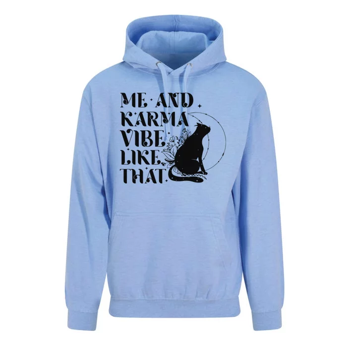 Me And Karma Vibe Like That Unisex Surf Hoodie