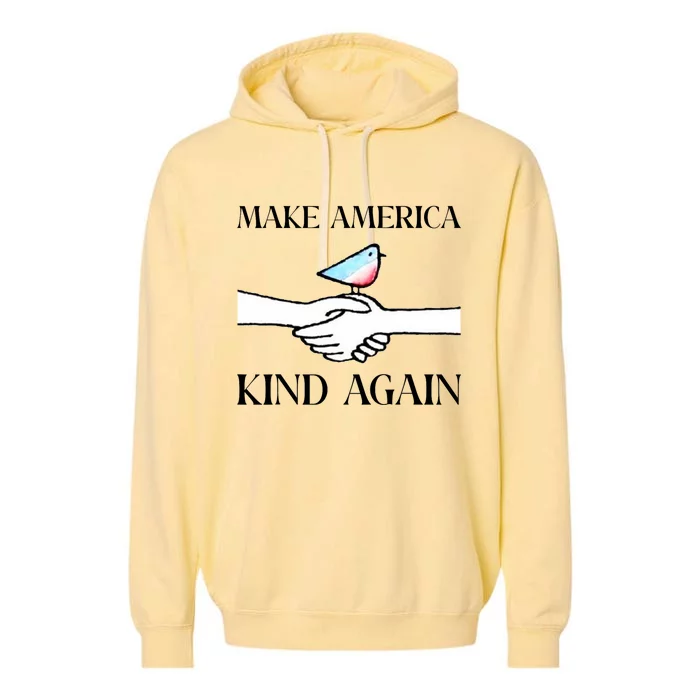 Make America Kind Again Garment-Dyed Fleece Hoodie