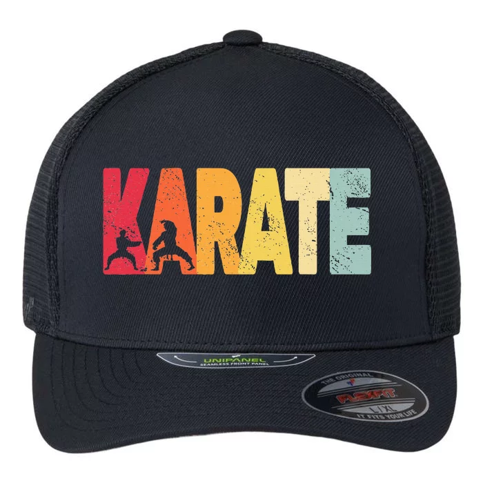 Martial Arts Karate Flexfit Unipanel Trucker Cap