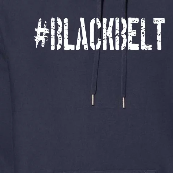 Martial Arts Karate Black Belt Premium Hoodie