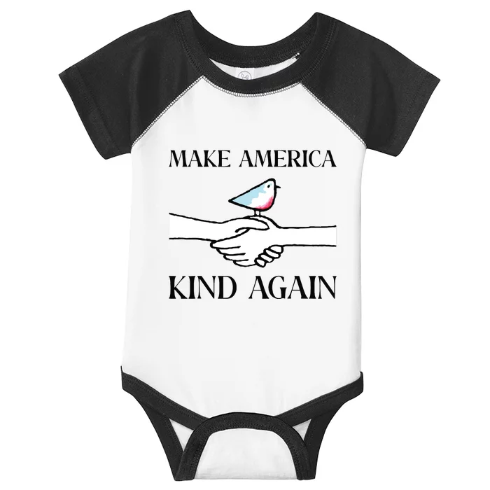 Make America Kind Again Infant Baby Jersey Bodysuit