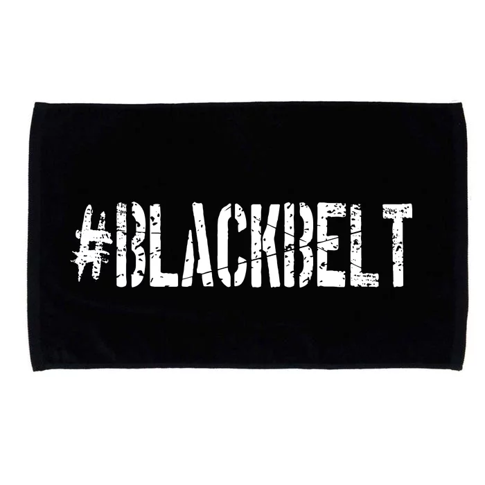 Martial Arts Karate Black Belt Microfiber Hand Towel