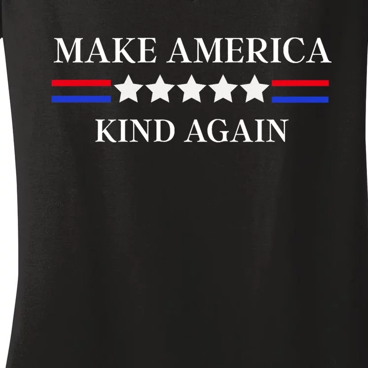 Make America Kind Again Women's V-Neck T-Shirt