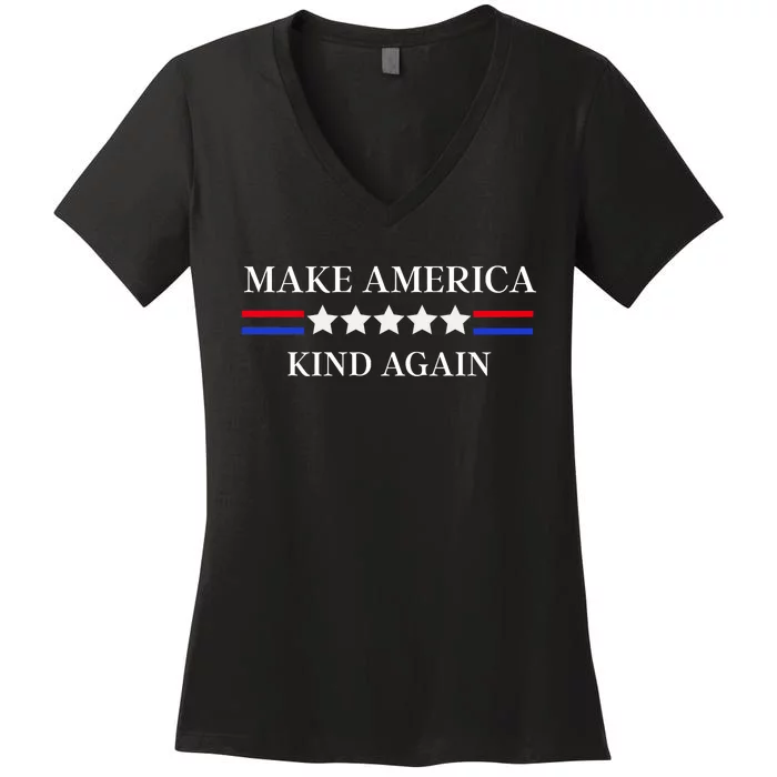 Make America Kind Again Women's V-Neck T-Shirt