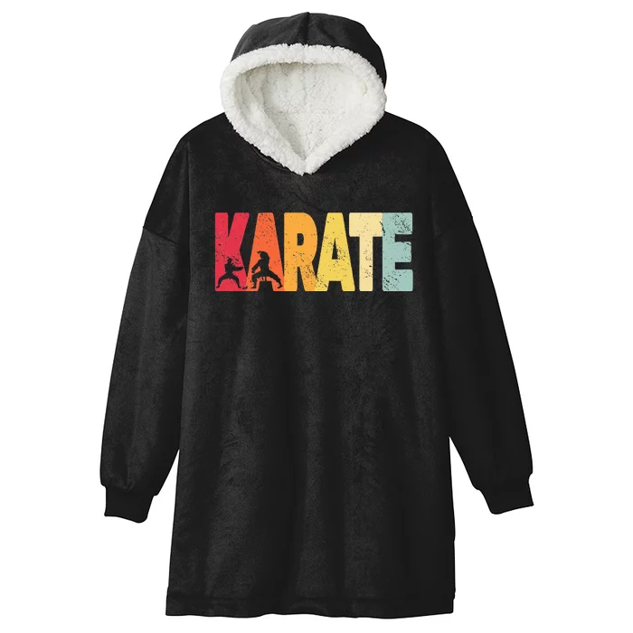 Martial Arts Karate Hooded Wearable Blanket