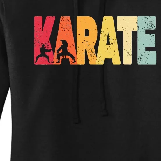 Martial Arts Karate Women's Pullover Hoodie