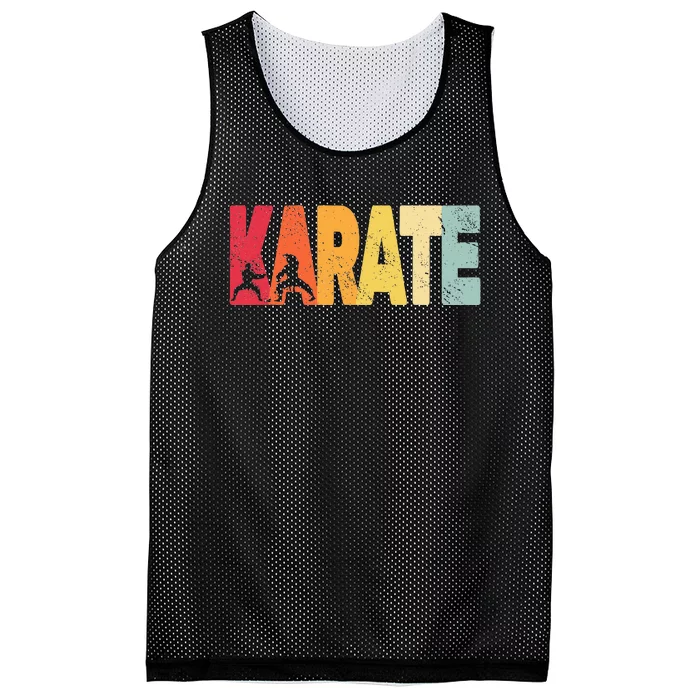 Martial Arts Karate Mesh Reversible Basketball Jersey Tank