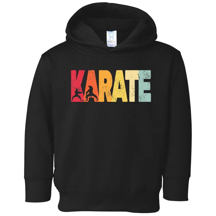 Martial Arts Karate Toddler Hoodie