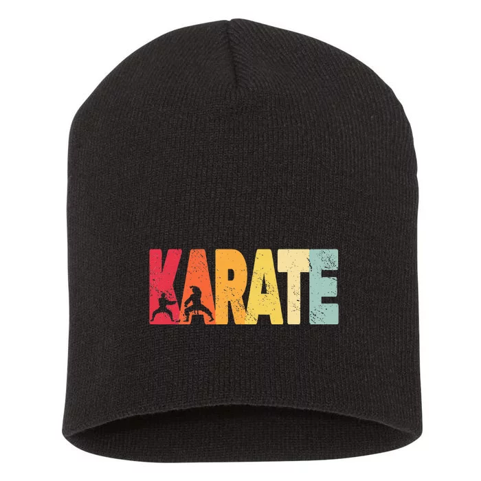 Martial Arts Karate Short Acrylic Beanie